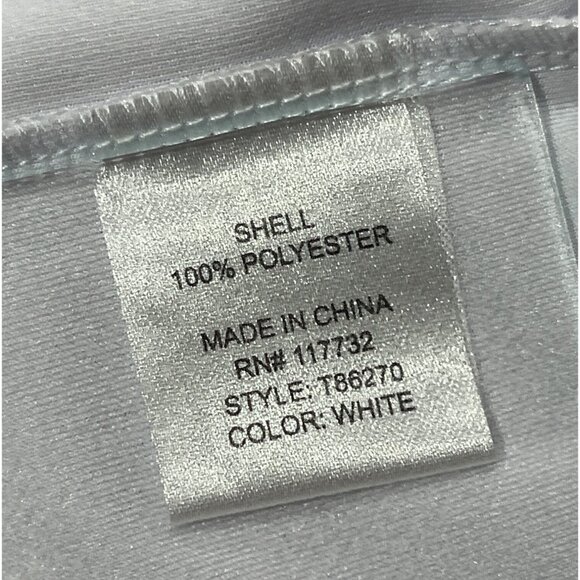 Zeroxposur Mens XL White UPF 50+ Sun Protection Polyester Short Sleeve Shirt 48j - Picture 3 of 7